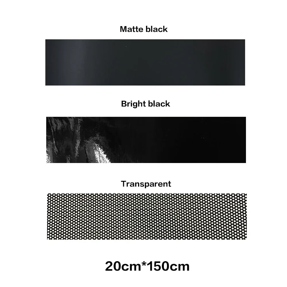 Car Sunshade Stickers Fly Eye One Way Vision Mesh Film Auto Front Windshield 3D Design Vinyl Film Decals Cars Decorative Sticker