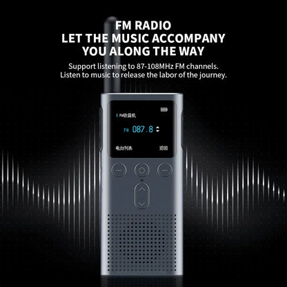 XIAOMI Walkie Talkie 2S 1.77"Color Screen 4W Power 120-hour Standby Dual Mode 5km Call Distance IP54 Outdoors Security Intercom