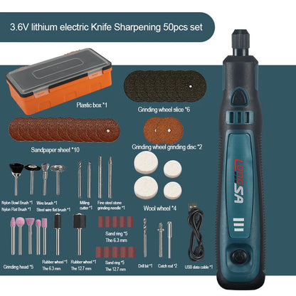5000-10000-15000r Mini Grinder Engraver Pen Cordless Electric Grinder Set Engraving Grinding Machine Polisher Electric Drill Kit