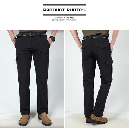 2025 Outdoor Waterproof Tactical Cargo Pants Men Breathable Summer Casual Army Military Long Trousers