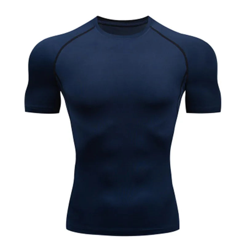Men's T Shirt Outdoor Training Fitness Gym Jogging Running Sweatshirt 2025