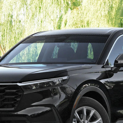 Car Sunshade Stickers Fly Eye One Way Vision Mesh Film Auto Front Windshield 3D Design Vinyl Film Decals Cars Decorative Sticker
