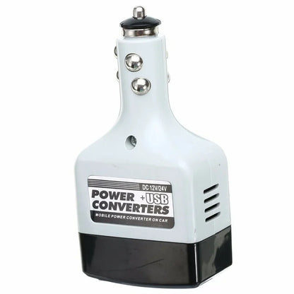 12v/24v To 220V DC To AC Car Power Converter Adapters Inverter USB Outlet Charger Car Converter Universally Power Transformers