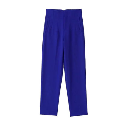 TRAF Fashion Office Wear High waist Pants for Women Formal Pants Office outfits