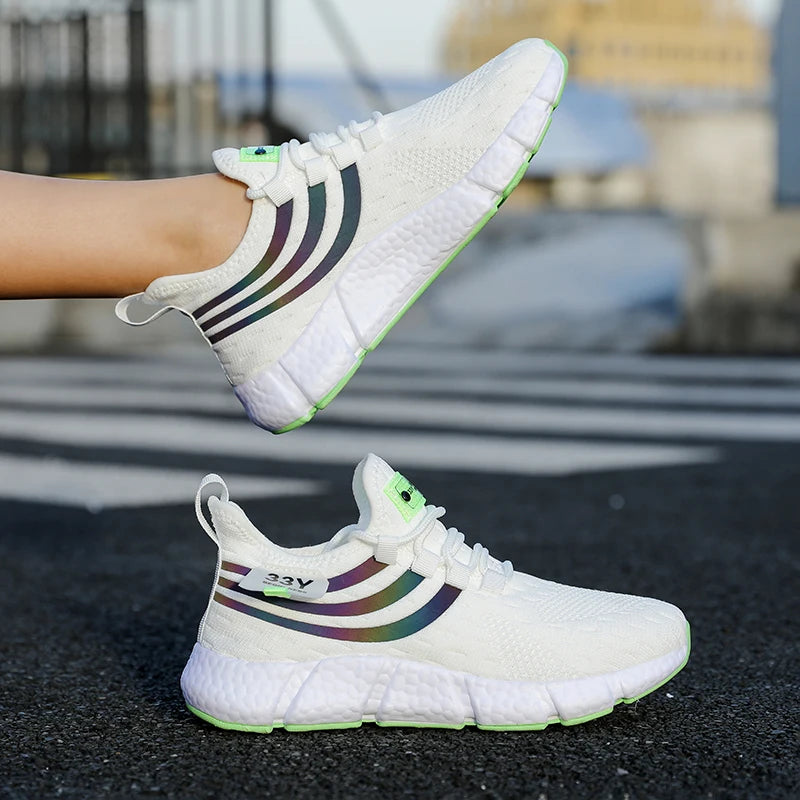 Men Casual Sneakers Summer Breathable Sport Shoes Lightweight Outdoor Mesh Running Shoes