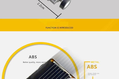 Solar Power Mini Sports Car Smaller Toy Car Educational Gadget Kids Gift Funny Racer