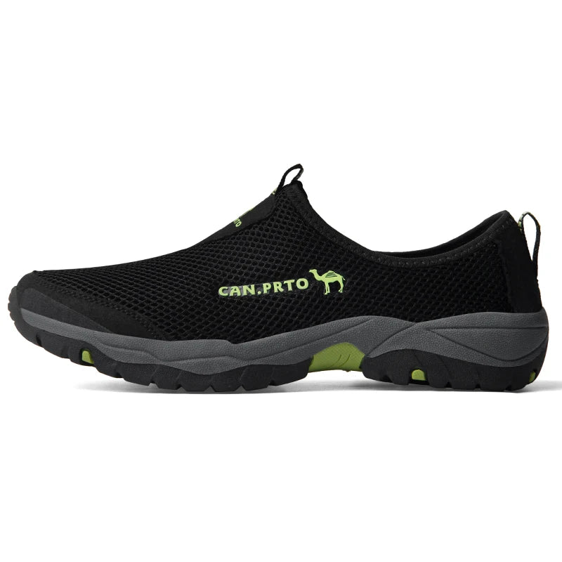 Men's Shoes  Mesh  Casual Shoes Summer Outdoor Sneakers Sports and Leisure Men Non-slip Climbing Shoes Breathable Men's