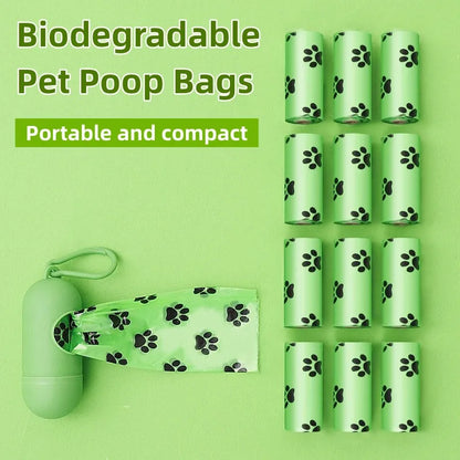New 2025  Pet Biodegradable Trash Bag Dog Poop Bags Bulk
