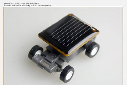 Solar Power Mini Sports Car Smaller Toy Car Educational Gadget Kids Gift Funny Racer