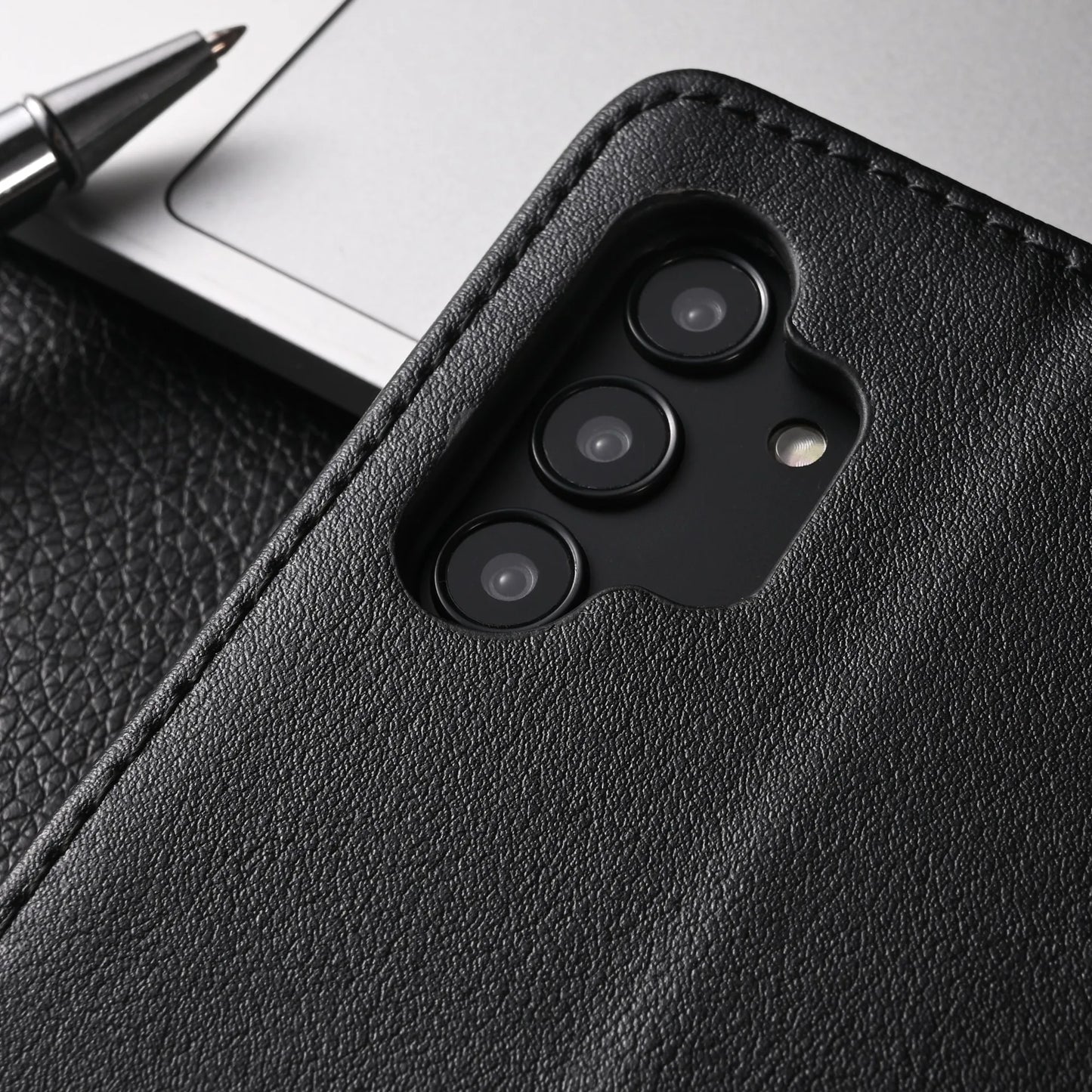 Leather Case For Samsung Galaxy S24 S23 S22 S21 S30 S20 FE S10 S10e S9 S8 Plus S7 Edge Funda Flip Wallet Cover Book Case