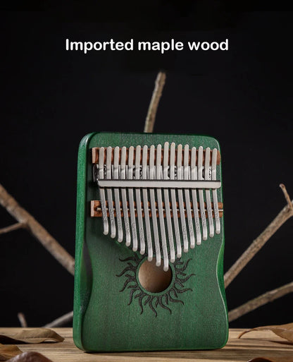 Hluru Kalimba 17 21 Key Kalimba Finger Piano Solid Maple Wood Kalimba Thumb Piano Keyboard