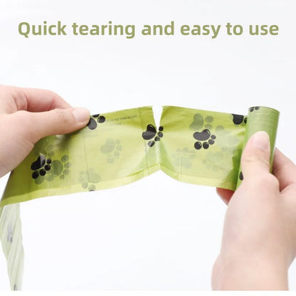 New 2025  Pet Biodegradable Trash Bag Dog Poop Bags Bulk