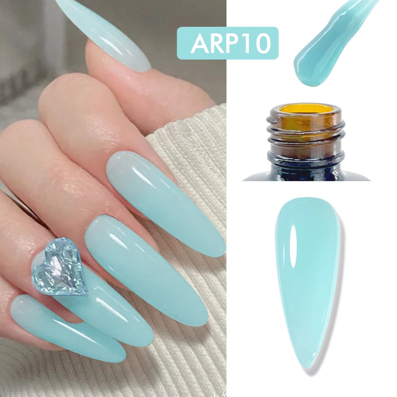 CHUNSHU 6 IN 1 Extension Gel 15ML Builder Nail Gel In A Bottle Semi Permanent Rubber Base Coat Self-leveling UV Construction Gel