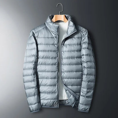 UETEEY Autumn Winter New Ultra Light White Duck Down Jacket Men Waterproof 2025