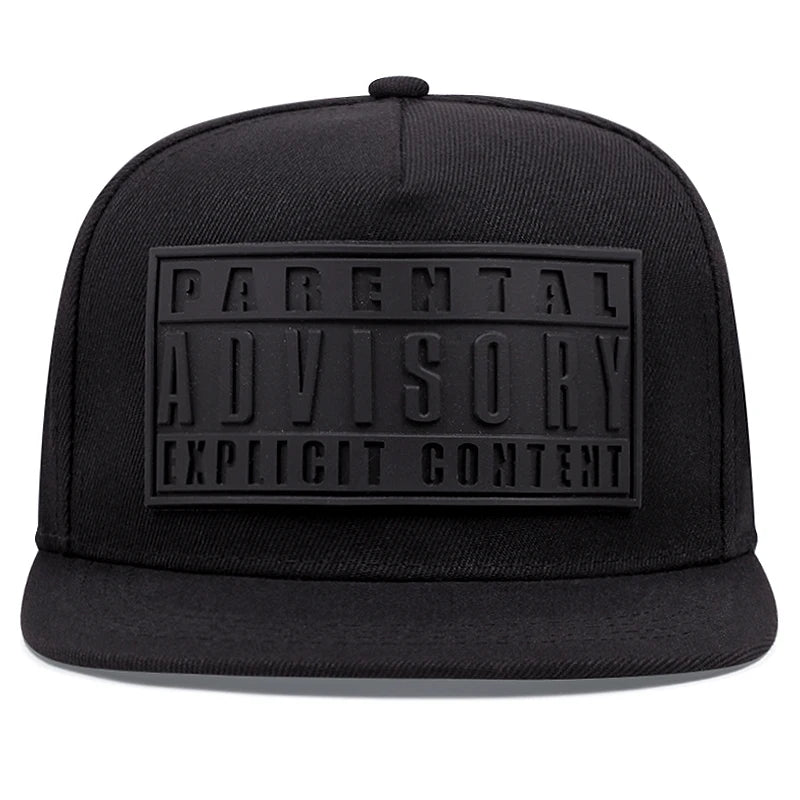 New Men's Fashion Advisory side red labelHip Hop Hat Outdoor Sports Duck Tongue Hat Embroidered  Women's Baseball Sun Hat