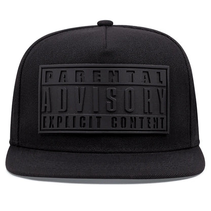 New Men's Fashion Advisory side red labelHip Hop Hat Outdoor Sports Duck Tongue Hat Embroidered  Women's Baseball Sun Hat