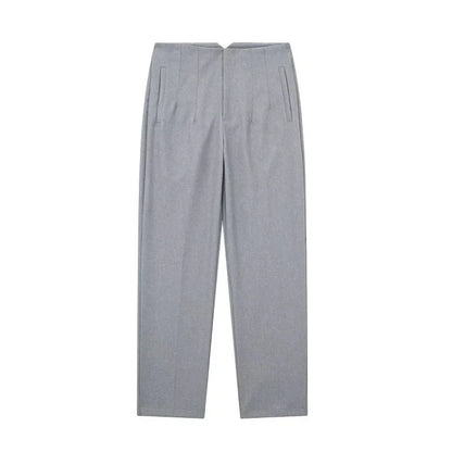 TRAF Fashion Office Wear High waist Pants for Women Formal Pants Office outfits