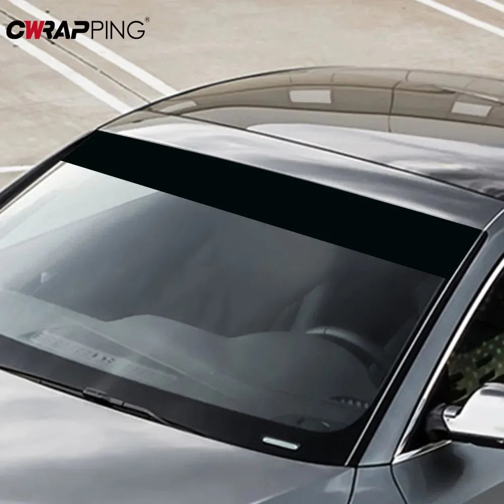 Car Sunshade Stickers Fly Eye One Way Vision Mesh Film Auto Front Windshield 3D Design Vinyl Film Decals Cars Decorative Sticker