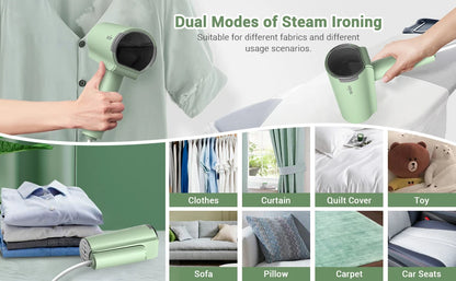 1000W Portable Handheld Garment Steamer – Foldable & Powerful