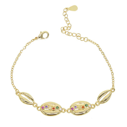 2025 Summer Beach Shell Shape Choker For Women Fashion Collar Short Necklace Jewelry