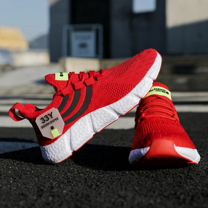 Men Casual Sneakers Summer Breathable Sport Shoes Lightweight Outdoor Mesh Running Shoes