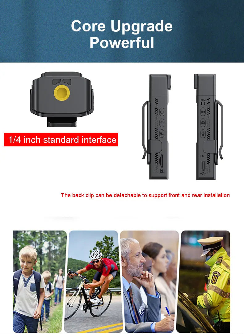 NEW With WIFI Hotspot Mini Camera 1080P Portable Digital Video Recorder Body Camera Night Vision DVR Miniature Camcorder
