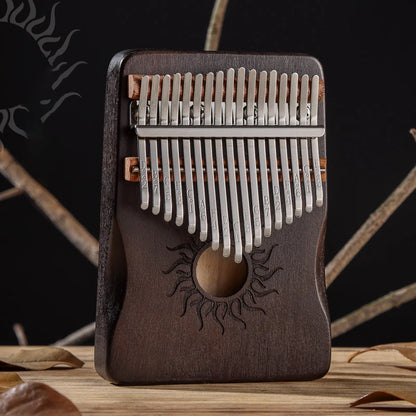 Hluru Kalimba 17 21 Key Kalimba Finger Piano Solid Maple Wood Kalimba Thumb Piano Keyboard