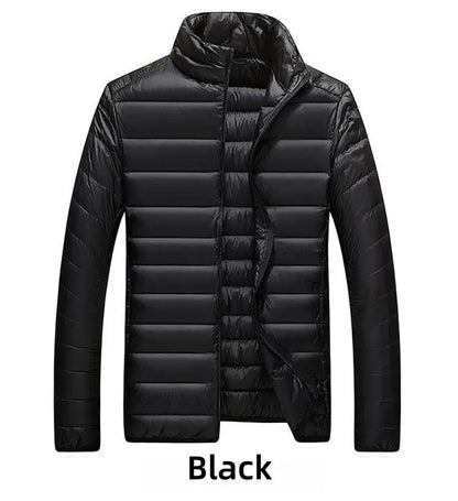 UETEEY Autumn Winter New Ultra Light White Duck Down Jacket Men Waterproof 2025