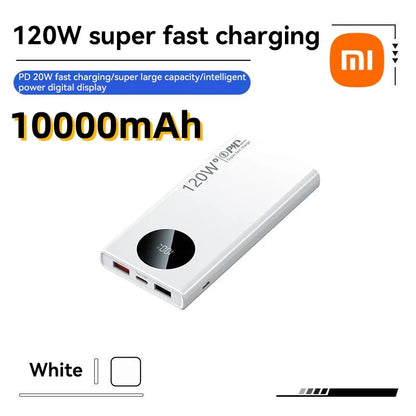 120W 500000mAh High Capacity Power Bank Fast Charging Power bank Portable Battery Charger For Phone  2025