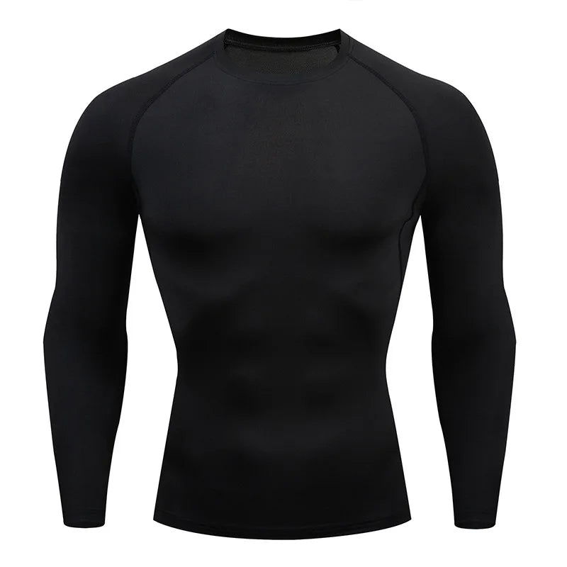 Men's T Shirt Outdoor Training Fitness Gym Jogging Running Sweatshirt 2025