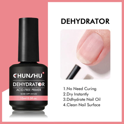 CHUNSHU 6 IN 1 Extension Gel 15ML Builder Nail Gel In A Bottle Semi Permanent Rubber Base Coat Self-leveling UV Construction Gel