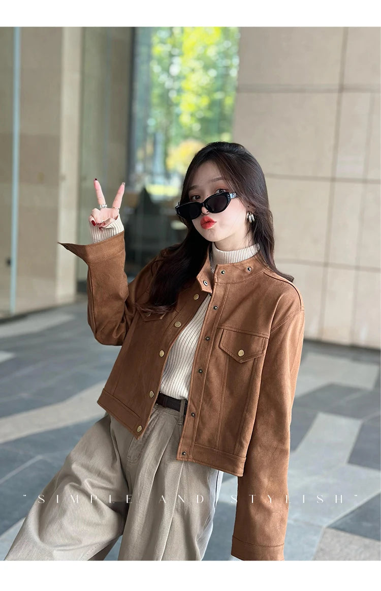 Women's Turtleneck Sweater Winter  Retro Red with Velvet Lining Thickened Inner Wear Thermal Knitting Bottoming Shirt