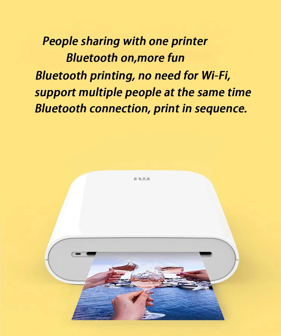 Global Version Original Xiaomi Mini Photo Printer ZINK Inkless Technology Multifuncion AR Video Printing Bluetooth 5.0 Portable
