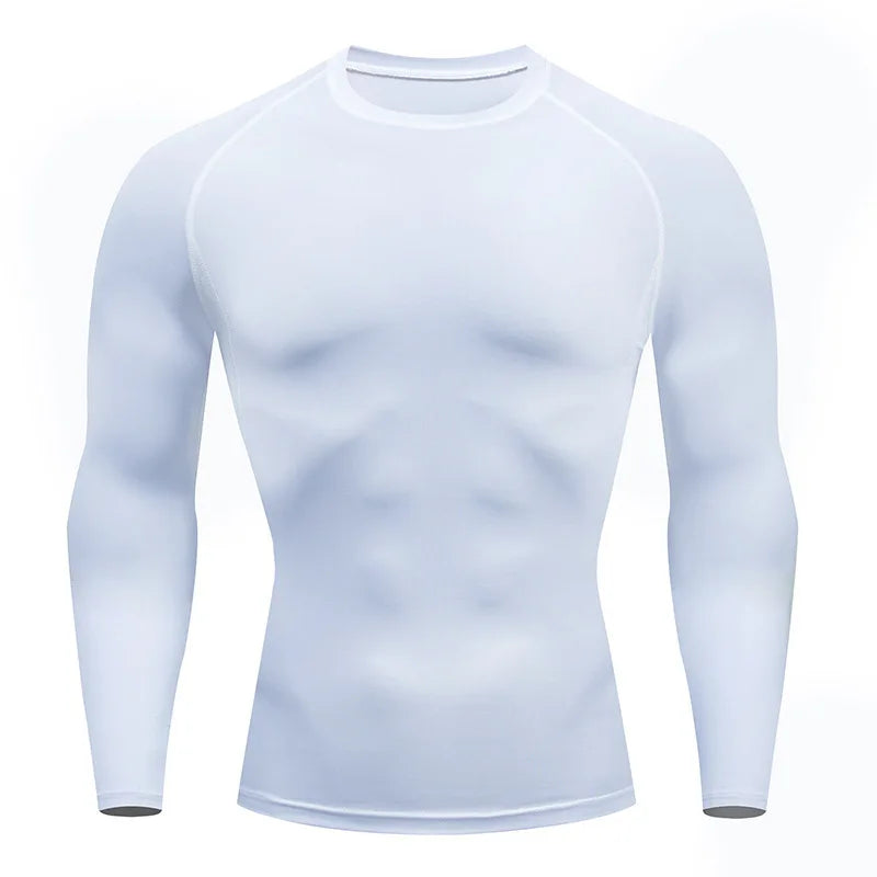 Men's T Shirt Outdoor Training Fitness Gym Jogging Running Sweatshirt 2025