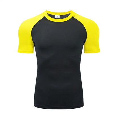 Men's T Shirt Outdoor Training Fitness Gym Jogging Running Sweatshirt 2025