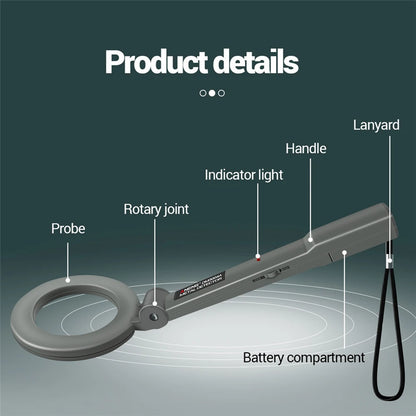 ANENG DM3004A Professional Metal Detector Handheld Pin pointer Alarm High Sensitivity Scanner Security Checker Gold Finder Digger