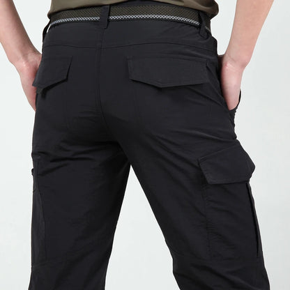 2025 Outdoor Waterproof Tactical Cargo Pants Men Breathable Summer Casual Army Military Long Trousers