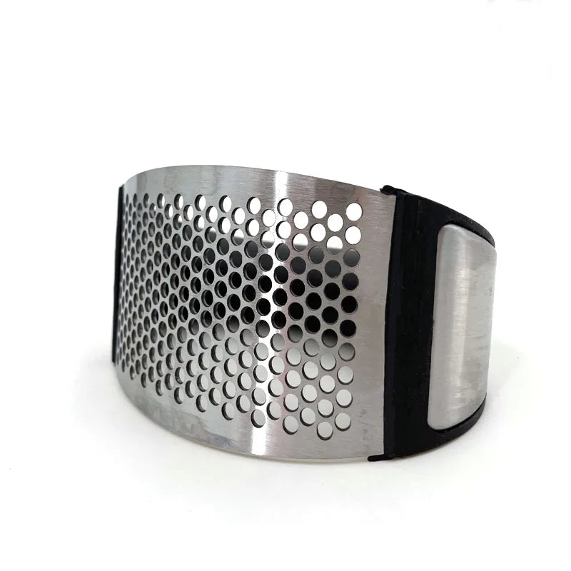 Stainless Steel Garlic Press Manual  Mincer Chopping