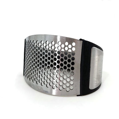 Stainless Steel Garlic Press Manual  Mincer Chopping