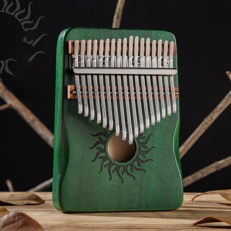 Hluru Kalimba 17 21 Key Kalimba Finger Piano Solid Maple Wood Kalimba Thumb Piano Keyboard