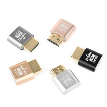 4K HDMI Virtual Display Adapter Streaming Device Virtual Display High-Resolution Wireless Display Adapter Emulator Dummy Plug