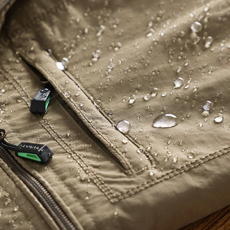 Windbreaker Jackets For Men Motorcycle Military Clothing Waterproof Male 2025