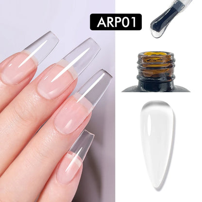 CHUNSHU 6 IN 1 Extension Gel 15ML Builder Nail Gel In A Bottle Semi Permanent Rubber Base Coat Self-leveling UV Construction Gel