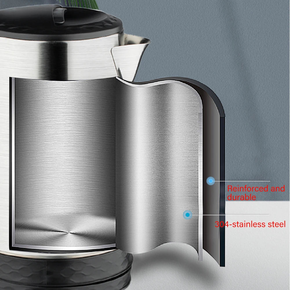 2.3L Electric Kettle Stainless Steel Kitchen Appliances Smart Kettle Whistle Kettle Samovar Tea Coffee Thermo Pot