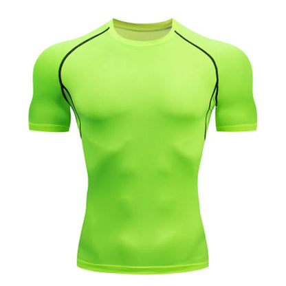 Men's T Shirt Outdoor Training Fitness Gym Jogging Running Sweatshirt 2025