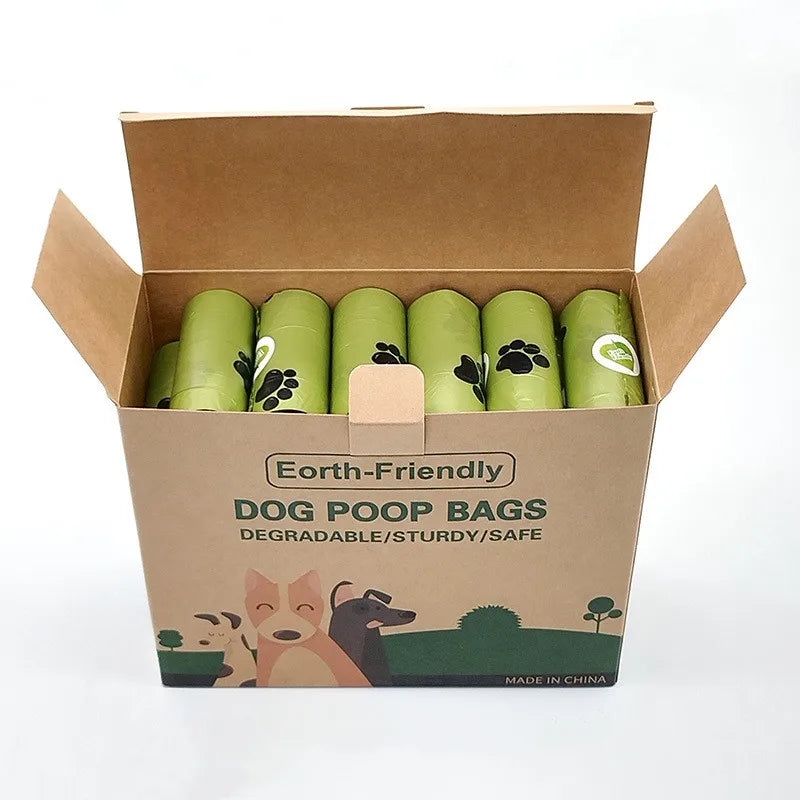 New 2025  Pet Biodegradable Trash Bag Dog Poop Bags Bulk