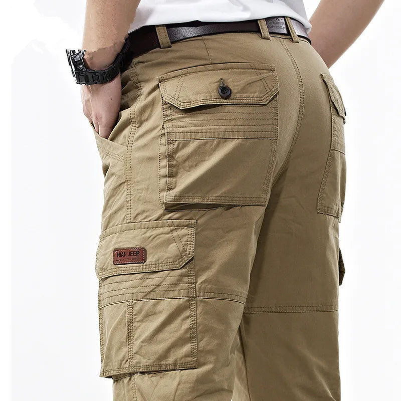 2025 Outdoor Waterproof Tactical Cargo Pants Men Breathable Summer Casual Army Military Long Trousers